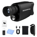 Monóculo B&G Visão Noturna 1080p Distância 800 m Zoom 16x Preto