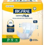 Fralda P/ Incontinência Bigfral Derma Plus Tam.p – 9 Fraldas