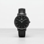 Relógio Masculino Saint Germain Murray Full Black de Couro Sintético Preto