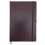 Caderneta Anotação A5 Executiva Tipo Moleskine Couro Sintético