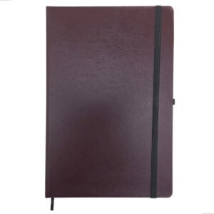 Caderneta Anotação A5 Executiva Tipo Moleskine Couro Sintético