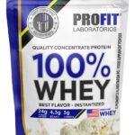 100% Whey Quality Concentrate Protein Refil 900g – Profit Sabor Leite Niño