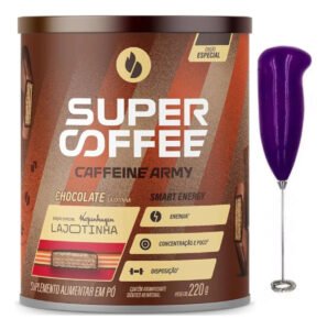 Supercoffee 220g Caffeine Army – Café Termogênico Sabor Lajotinha