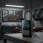 Mini Compressor De Ar Digital Para Pneus Carro Moto Bike 150psi Recarregável 4000mah