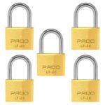 Cadeado Pado 20 Mm Mesma Chave Segredo Com 5 Unidades