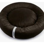 Cama Gato Cachorro Caminha Pet Redonda Ninho Macia 70x70cm Cor Coffee Desenho Soft Touch