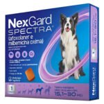 Nexgard Spectra Antipulgas Cães 15,1 A 30 Kg 1 Tablete Boehringer