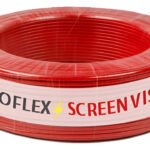 Cabo Flexível Elétrico 4mm Screen Vision 50m Vermelho 750V
