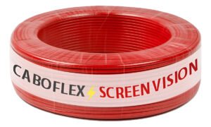 Cabo Flexível Elétrico 4mm Screen Vision 50m Vermelho 750V