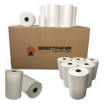 Bobina De Papel Térmica Branco 80×40 Directpaper Kit 20 Un