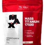 Hipercalórico Mass Titanium 17500 3kg – Max Titanium Sabor Baunilha