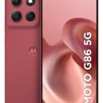 Smartphone Motorola Moto G86 5g – 256gb 8gb Ram+16gb Ram Boost Tela 1.5k Poled, 50mp Sony Camera Ois Moto Ai, Videos Em 4k, Ip68 + Ip69 – Vermelho