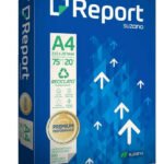 Papel Sulfite A-4 75g Report Reciclado Pct C/500fls