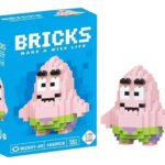Brinquedo Bloco De Montar Personagens Desenho Animado Quantidade De Peças 166 Versão Do Personagem Patrick