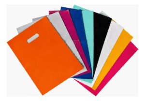 Sacola Boca De Palhaço 30×40 100 Unidades Sacolinha P/ Lojas Cor Laranja Liso