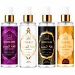 Body Splash Arabe C/4un 200ml Perfume Feminino de Luxo Alta Concentração