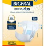 1 Pacote Fralda Bigfral Derma Plus Juvenil 10 Unidades
