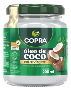Óleo De Coco Extra Virgem Copra 200ml