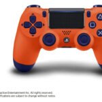 Controle joystick sem fio Sony PlayStation Dualshock 4 Wireless controller sunset orange