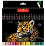 Lapis De Cor 50 Cores Super Soft Nova Edicao Faber Castell