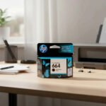 Cartucho de tinta preta HP Ink Advantage 664 de 2 ml