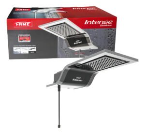 Chuveiro Eletrônico Fame Intense Black 7800W Preto/Cromado 220V Parede