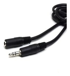 Cabo Extensão P2 Para Jack 5m Stereo Preto Star Cable 101.1.25