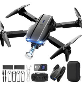 Drone DLI E99 Mini com Câmera Dupla HD e Controle Remoto