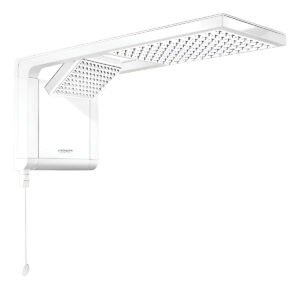 Chuveiro elétrico de parede Lorenzetti Acqua Ultra Duo branco 5500W