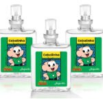 Kit 3 Perfume Infantil Cebolinha Jequiti 25ml Turma Da Monica