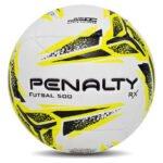 Bola de Futsal Rx 500 Penalty Futebol de Quadra Resistente e Durável