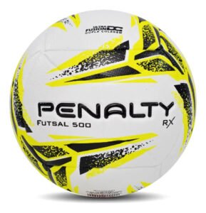 Bola de Futsal Rx 500 Penalty Futebol de Quadra Resistente e Durável