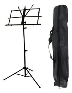 Estante Partitura Suporte Para Música Hinário Reforçada Bag