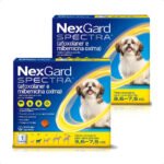 NexGard Spectra 2 Comprimidos Para Cachorros 3,6 A 7,5kg Carrapatos Pulgas