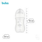 Mamadeira Easy Flow Nuvem 270ml Anticólica Buba Cor Branco