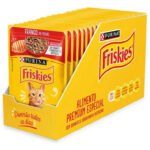 Ração Úmida PURINA FRISKIES para Gatos Adultos Frango ao molho 85g – com 15 unidades