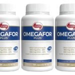 Ômega 3 Vitafor Omegafor Plus Kit de 3 Potes Com 360 Cápsulas Certificação IFOS