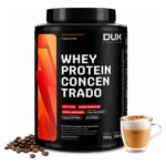 Whey Protein Concentrado Dux Human Health 900g 20g Proteína Capuccino