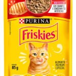 Alimento Úmido Friskies Sachê 85g Frango Ao Molho Purina