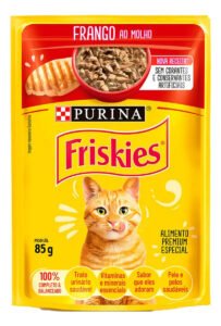 Alimento Úmido Friskies Sachê 85g Frango Ao Molho Purina