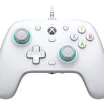 Controle GameSir G7 SE com Fio para Xbox One Series S X PC Hall Effect Botões Mecânicos Cor Branco