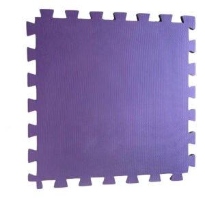 Tatame de Encaixe Eva Liso Lilás 100×100 cm com Bordas – Liquida Tatames