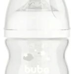 Mamadeira Buba Easy Flow Anticólica de 120 mL para Bebês 0+ Meses Cor Nuvem