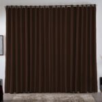 Cortina 4,00×2,80 Metros Blackout Blecaute Tabaco Corta Luz Em Tecido Grosso Para Quarto E Sala Casa Laura Enxovais