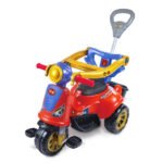 Triciclo Infantil Kids Avespa Carrinho De Passeio Com Empurrador Spider