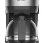 Cafeteira Elétrica Electrolux Jarra vidro, acabamento inox filtro Permanente Removível Sistema Corta Pingos Capacidade 15 xicaras 600ml ECM10​