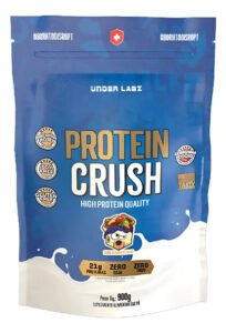 Protein Crush 900g Under Labz 100% Whey Protein Coenzima Q10 Sabor Vitaminas De Frutas