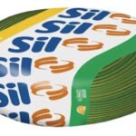 Cabo flexivel SIL Flexível 1×1.5mm² verde/amarelo x 100m em rolo