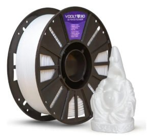 Filamento Voolt3D PLA Branco Off White 1kg 1.75mm Velvet