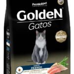 Ração Golden Para Gatos Sênior Castrados Sabor Frango 3 Kg